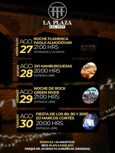 LA PLAZA DEL SEXI PROGRAMA SEMANAL